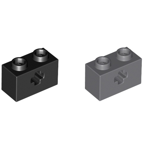 Đồ chơi xếp hình Lego Gạch lẻ Technic, Brick 1 x 2 with Axle Hole