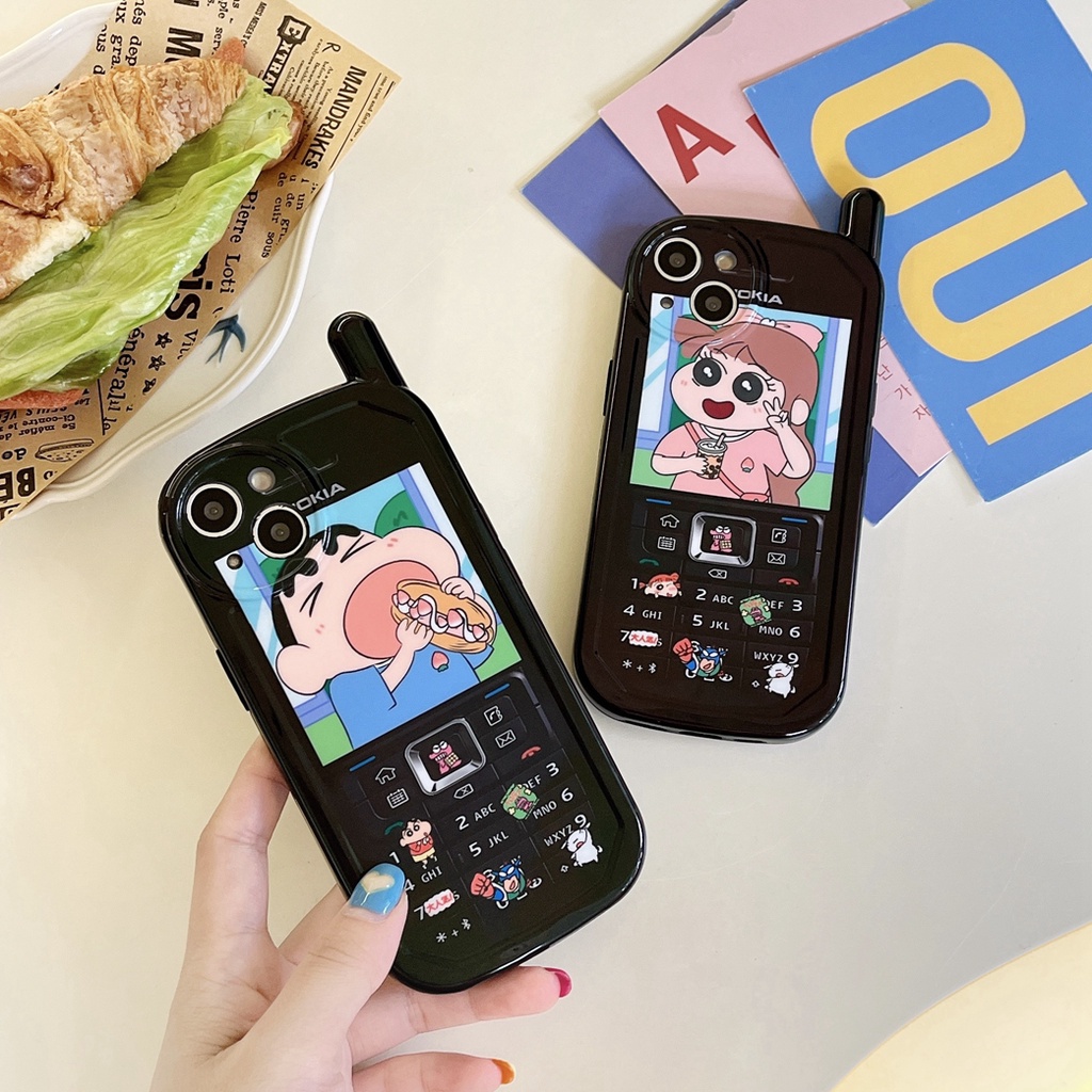 NOKIA Ốp Điện Thoại Họa Tiết Hoạt Hình 3D Cho Iphone 14 plus 14 pro max 14pro 13 12 pro max 11 pro max xs max xr X