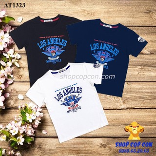 Áo thun bé trai chữ Los angeles (29-65kg)