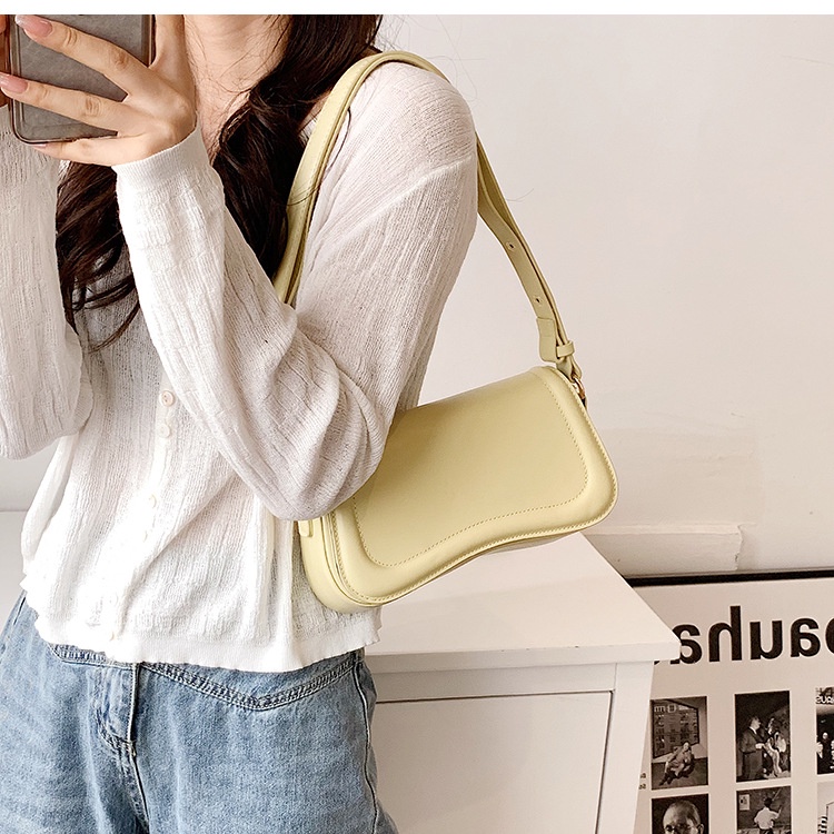 Túi JASMIN NOIR đeo vai da PU thời trang Hàn Quốc cho nữ