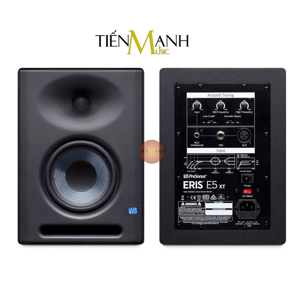 [Một Cặp] Presonus E5 XT Loa Kiểm Âm Nghe Nhạc Eris Powered Studio Monitor Speaker E5XT Pair - Chính Hãng