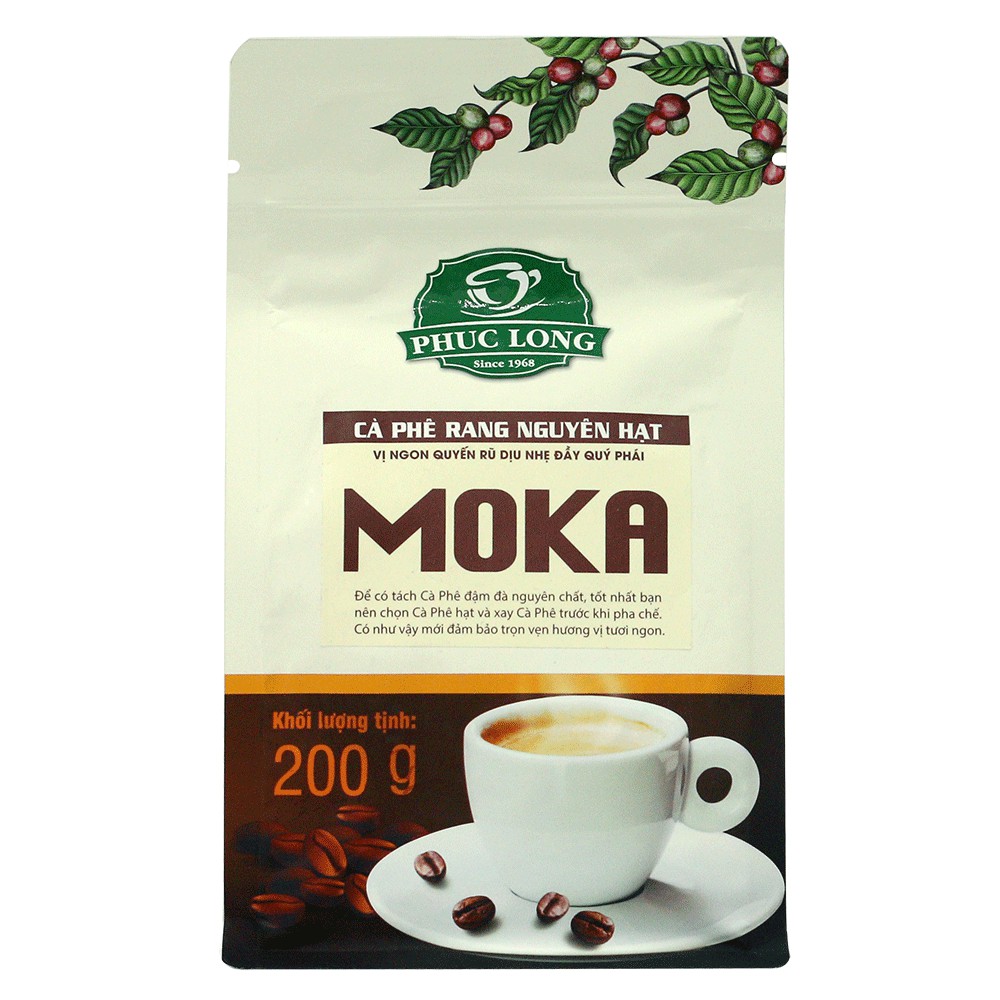 Cà Phê Moka Không Bơ 200GR - Phúc Long Coffee &amp; Tea