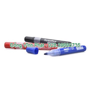⚡Giá sỉ bán buôn⚡[HOT] Bút lông bảng FlexOffice FO-WB02 (10 cây/hộp) vặn mở thay mực