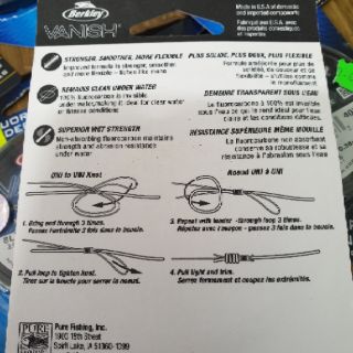 Dây Leader Berkley Fluorocarbon