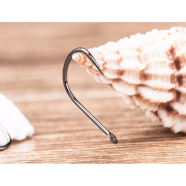 Bộ 500 móc câu cá Kanto mới không có ngạnh bằng chất liệu nhiều carbon