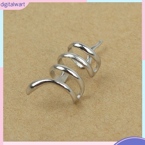 Khuyên Kẹp Vành Tai Tạo Hình Rắn Độc Đáo