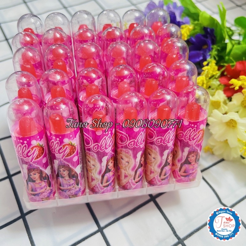 Kẹo son búp bê Barbie cho bé