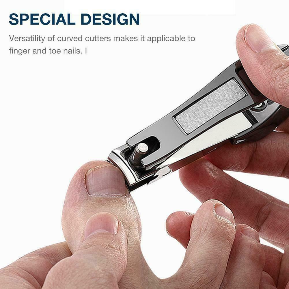 MELODG Kềm Cắt Móng Tay Bằng Thép Không Gỉ Chống Trượt Thời Trang