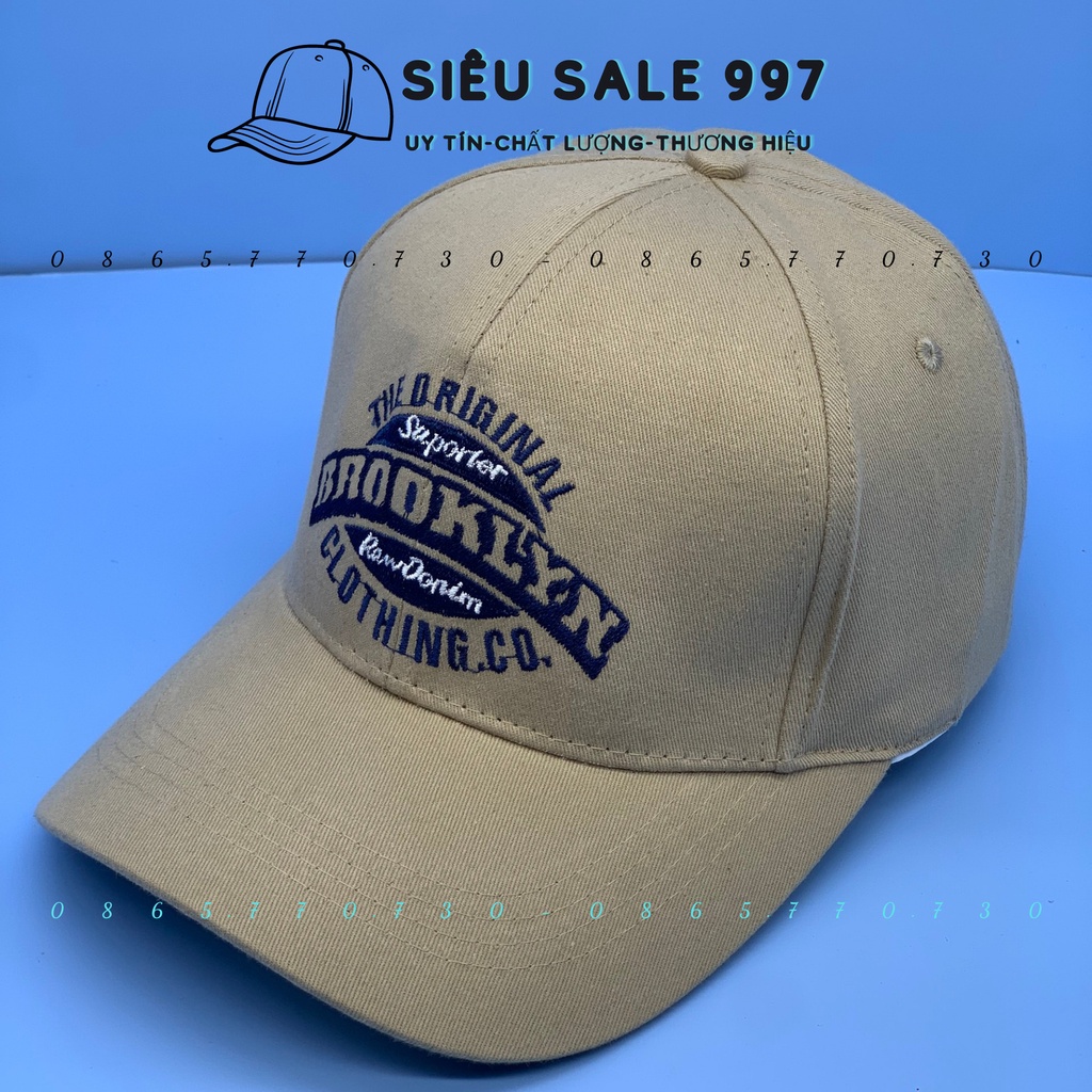 MŨ LƯỠI TRAI THÊU CLOTHING MẪU MỚI HOT HIT THỜI TRANG PHONG CÁCH HÀN QUỐC