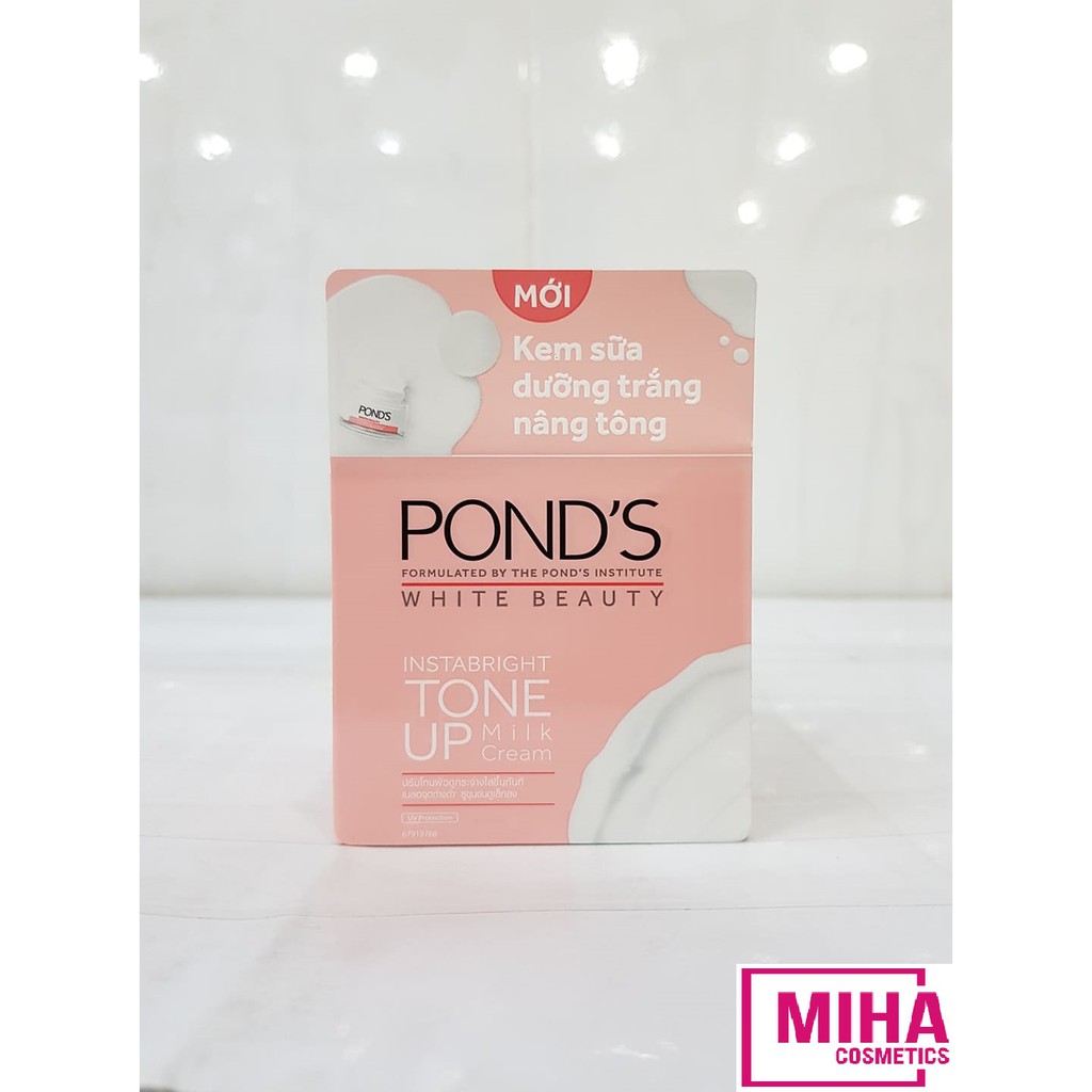 Kem Sữa Dưỡng Trắng Nâng Tông POND'S White Beauty Instabright Tone Up Milk Cream 50g