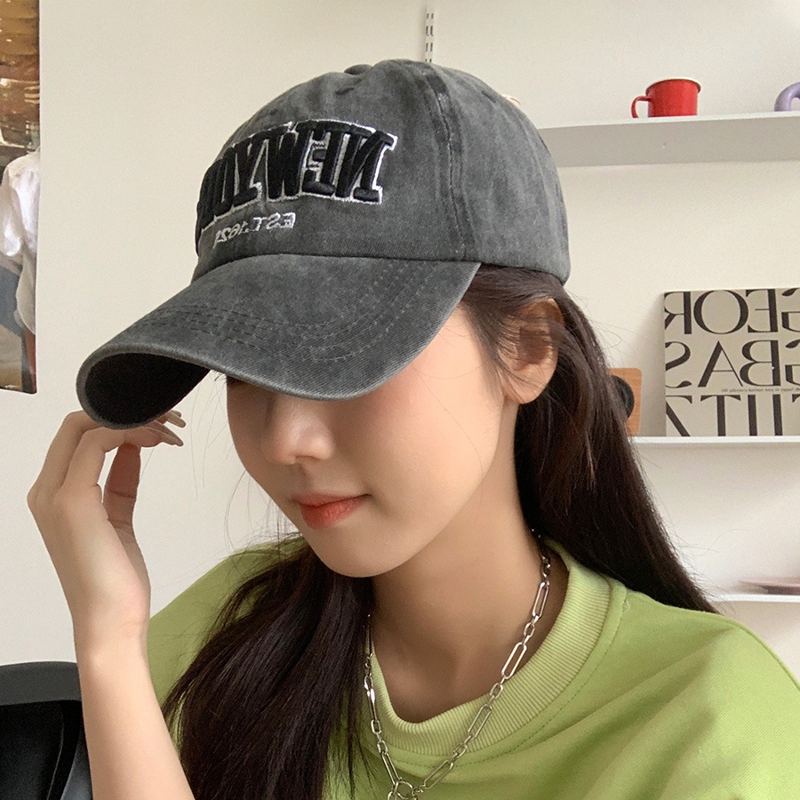 Mũ Lưỡi Trai Thêu Chữ Thời Trang Năng Động Cho Nữ