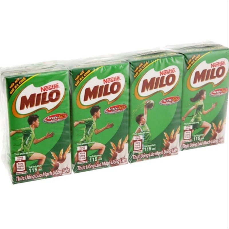 1 lốc sữa MiLO 110ml