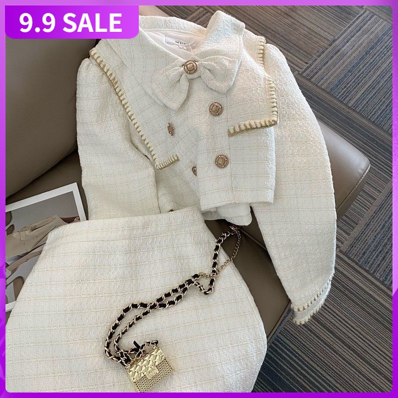 Set áo và chân váy size lớn thời trang mùa thu mới cho nữ