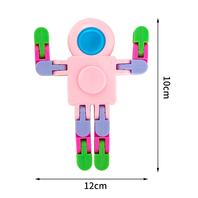 Đồ Chơi Trẻ Em Con Quay Spinner Hình Con Người - Pop IT [GIÁ RẺ]