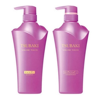 Dầu xả tsubaki volume touch suôn mượt bồng bềnh 500ml