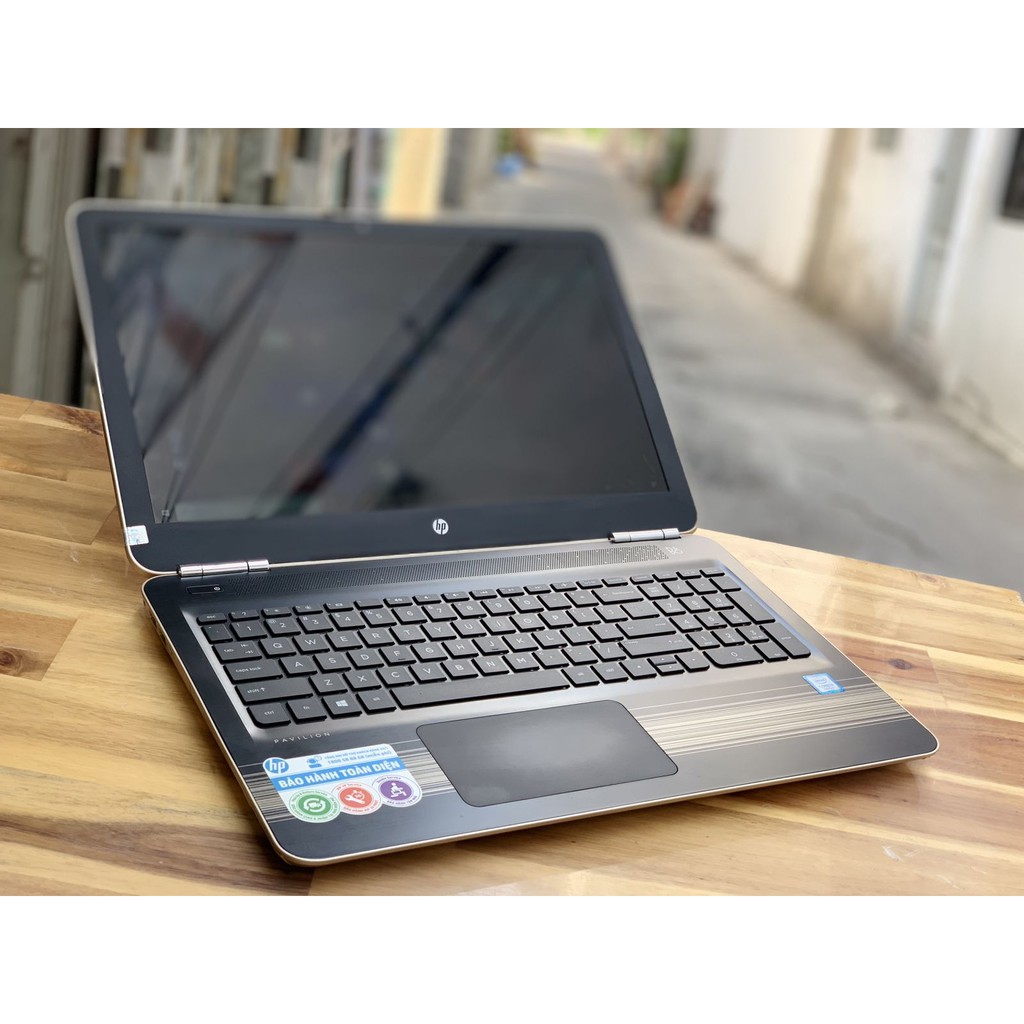 Laptop Hp Pavilion 14-al103tu, Core i3 7100U 4G HDD 500G Màu Gold Siêu mỏng Đẹp keng giá rẻ ( LIKE NEW 99%)