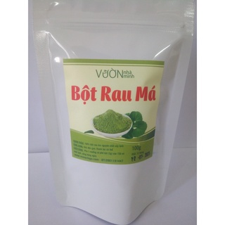 Bột rau má nguyên chất sấy lạnh Vườn Nhà Mình gói 100g