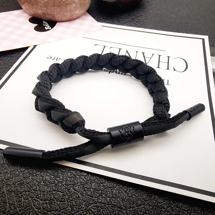 Vòng tay LWCC kiểu dệt phản quang thời trang cho cả nam và nữ