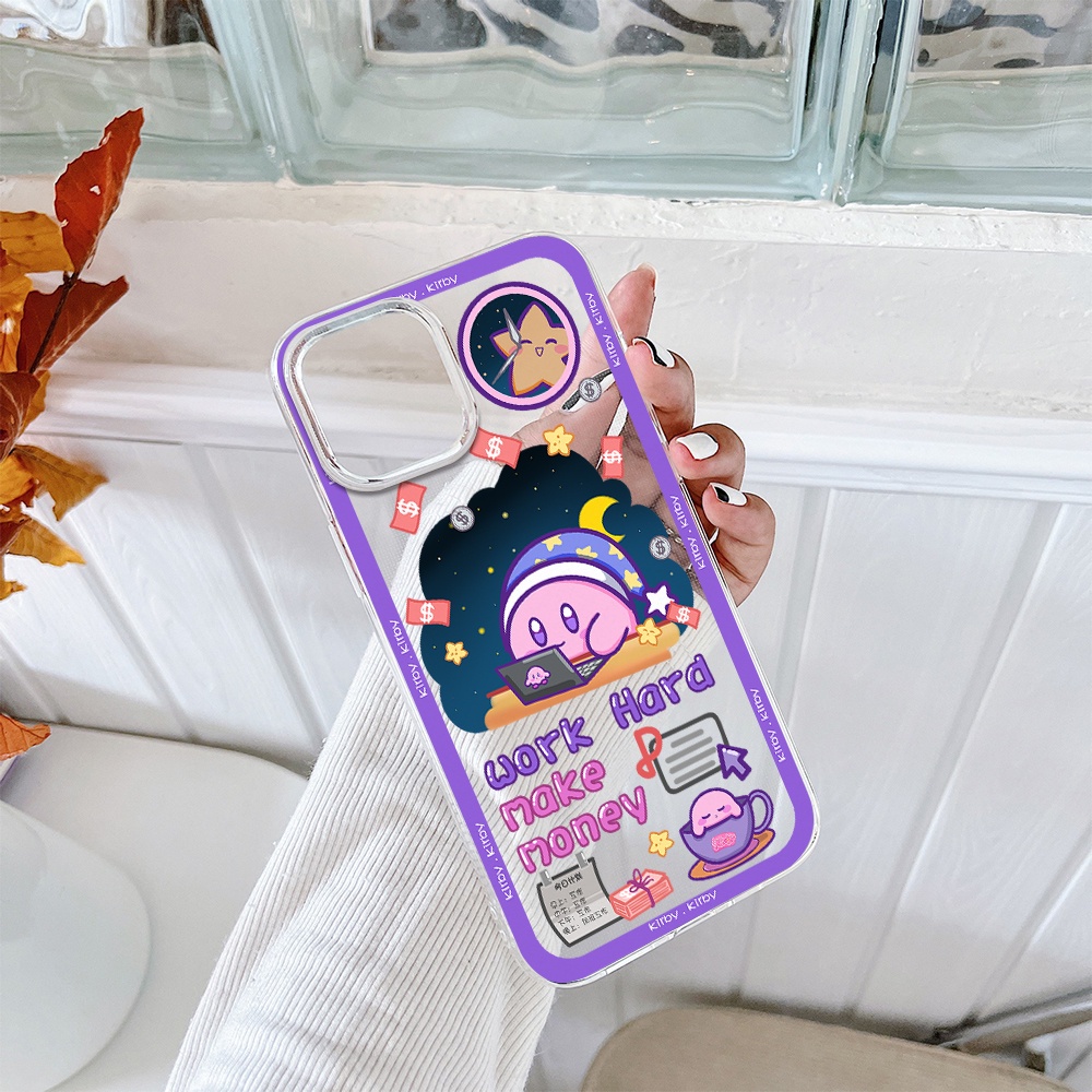 Ốp Điện Thoại Tpu Mềm Chống Sốc In Hình Kirby Cho iPhone 11 12 13 pro max XS X XR XSMax 7 8 6 6s plus SE 2020