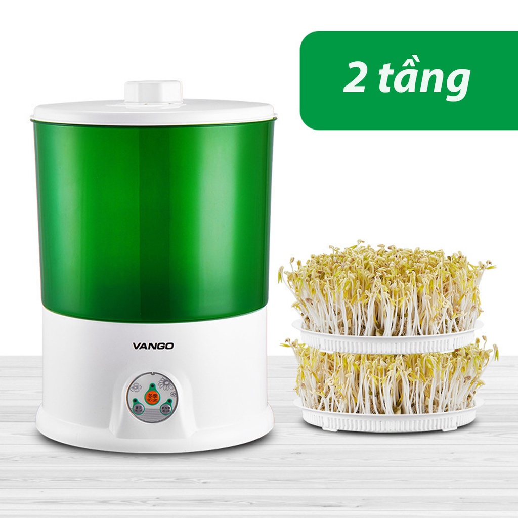 Máy Trồng Giá Thông Minh Đa Năng Tiện Dụng Tại Nhà (Năng suất: 100gr đỗ xanh cho ra 1- 1.5 kg giá đỗ thành phẩm)