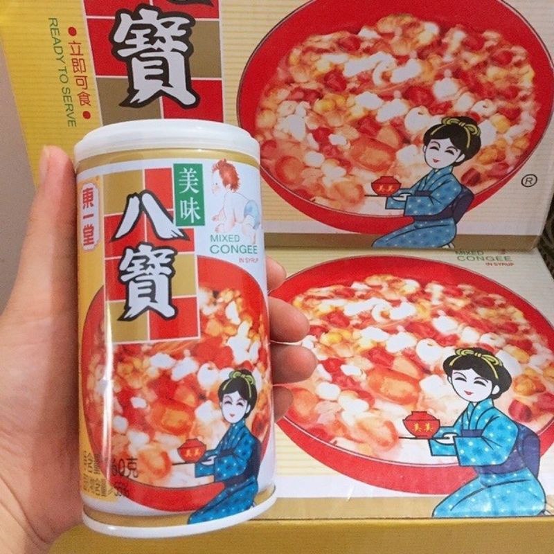 Thùng 12 lon cháo bát bảo ăn liền - Thùng to tiết kiệm