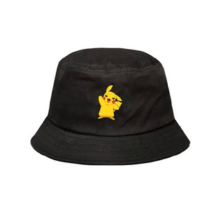 Mũ bucket họa tiết Pikachu dễ thương