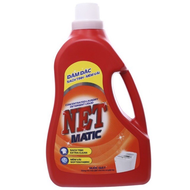 Nước giặt NET Matic 3,6kg-Hương nước hoa thiên nhiên
