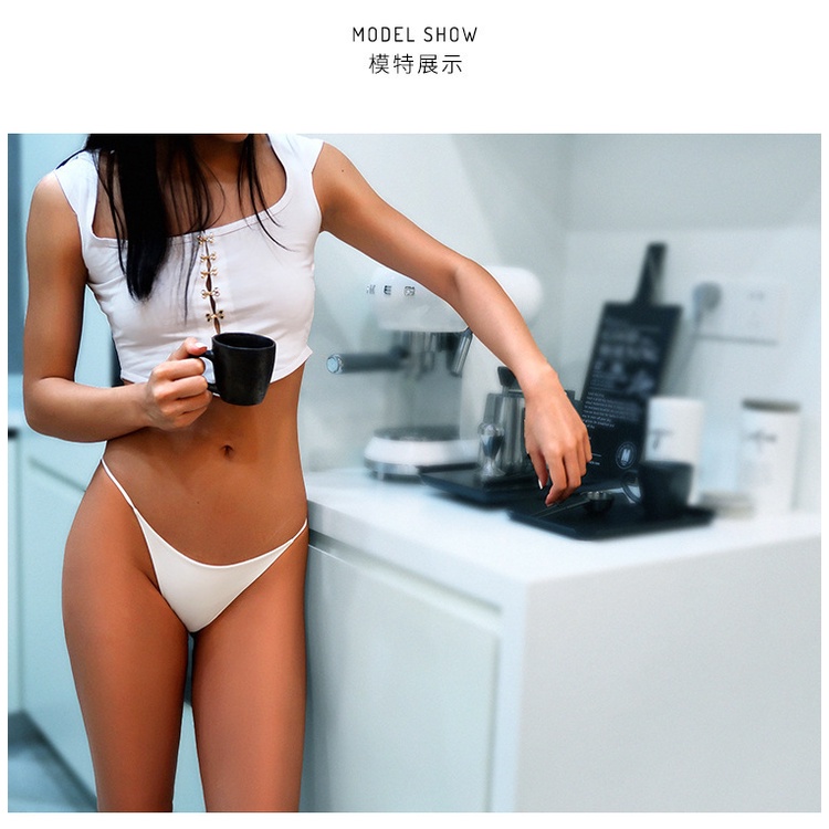 Quần lót dây mỏng hai lớp lưng thấp gợi cảm phiên bản mới cho nữ | BigBuy360 - bigbuy360.vn