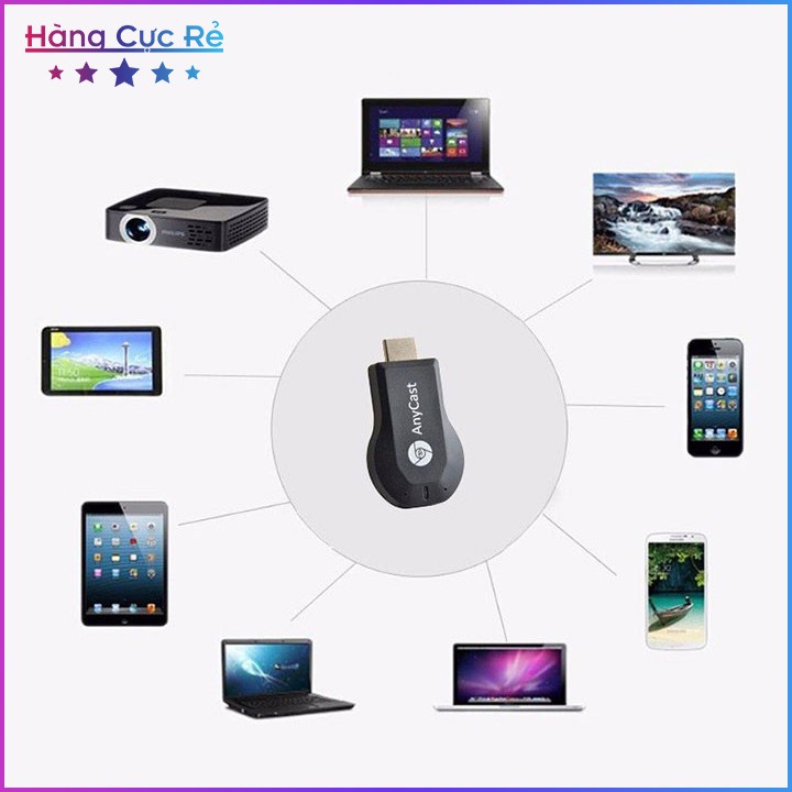 Thiết bị kết nối HDMI không dây từ điện thoại lên tivi Anycast Freeship Shop Hàng Cực Rẻ