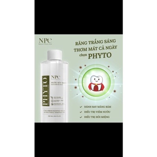 [GIÁ TỐT] Nước Súc Miệng Diệt Khuẩn PHYTO (Phyto Fresh & Natural Mouthwash) 250ml