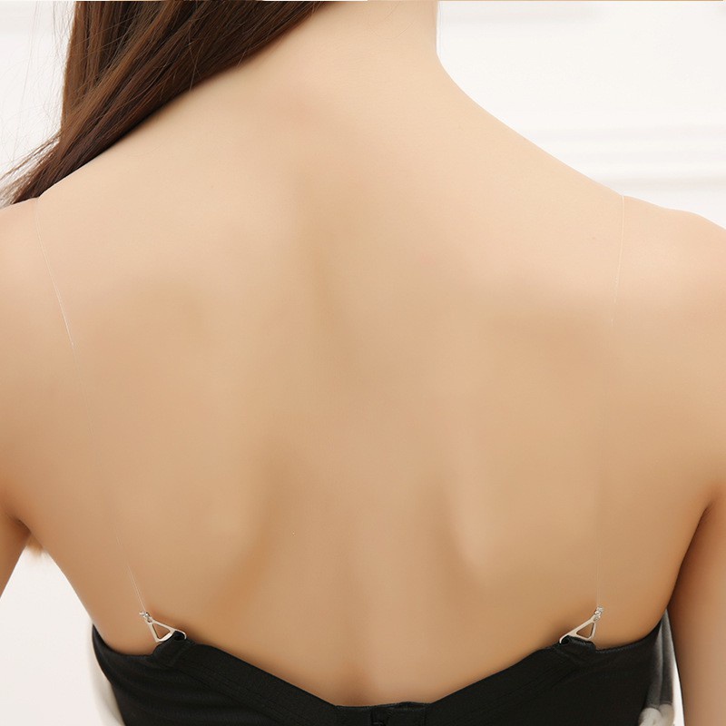 Dây áo lót trong suốt siêu dai dạng tròn sợi bún