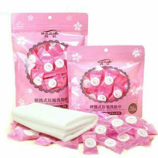 Túi 30 khăn giấy ướt viên dạng nén