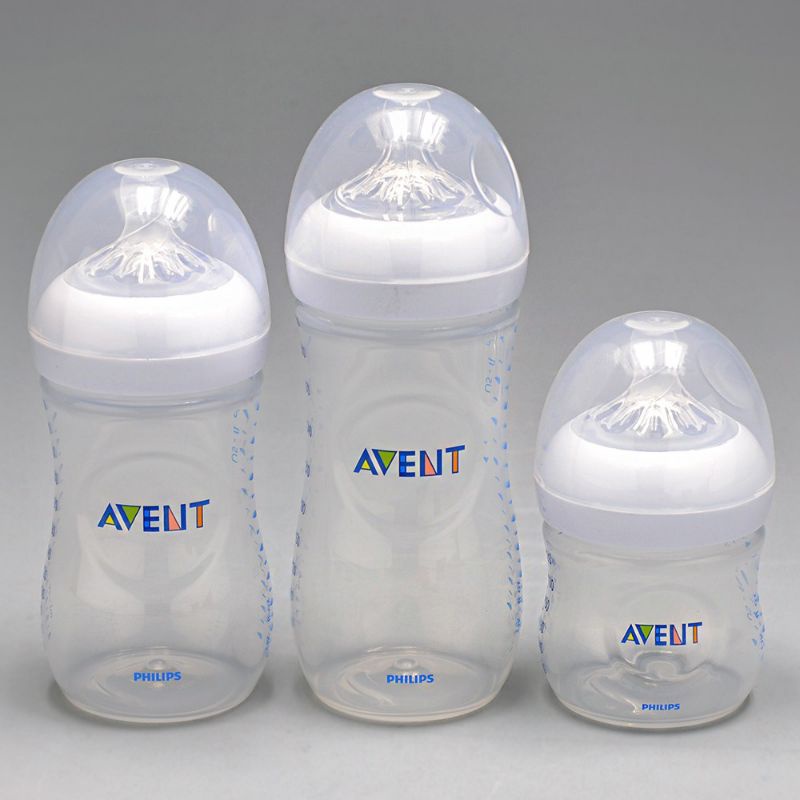 (3 size) Bình sữa cổ rộng Avent 120ml, 260ml, 330ml