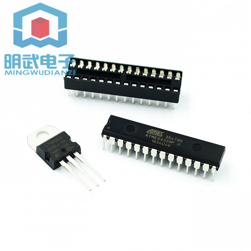 Mạch Dao Động Atmega328p-pu Ic 16m Lm7805