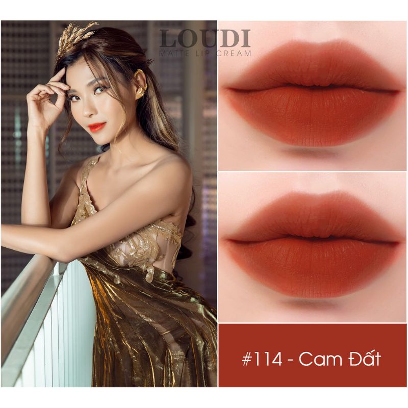 SON LOUDI KEM LÌ_ĐỎ CHERY_12 MÀU XINH