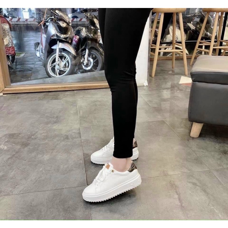 Thể Thao LV Gót Nâu Full Size 35-39