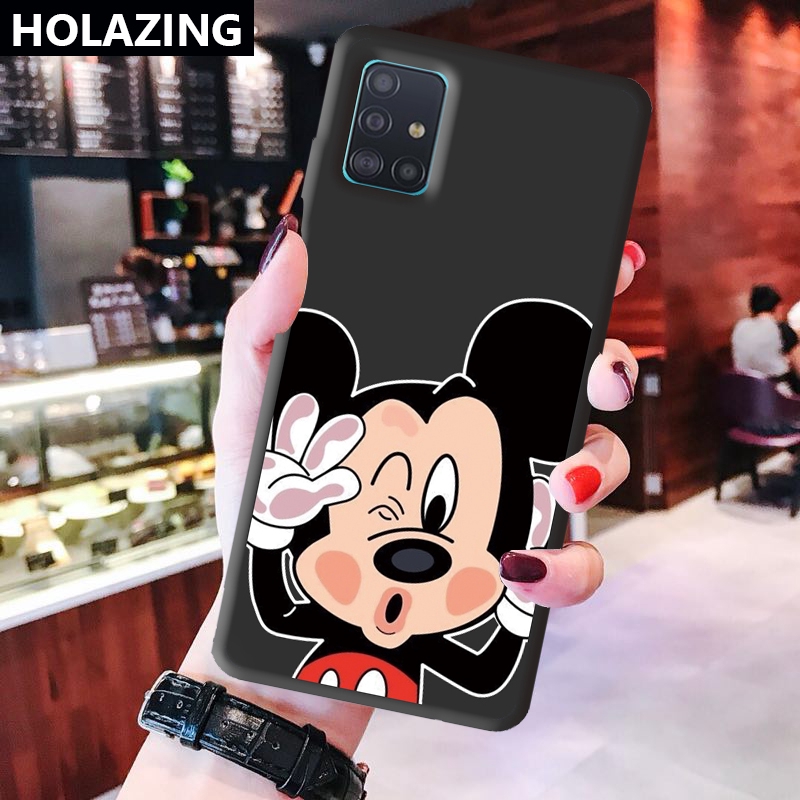 Ốp Điện Thoại Tpu Mềm Hình Chuột Mickey Mini Cho Samsung Galaxy A50 A20 A30 A10 A10S A20S A30S A50S A70 A80 A01 A51 A71