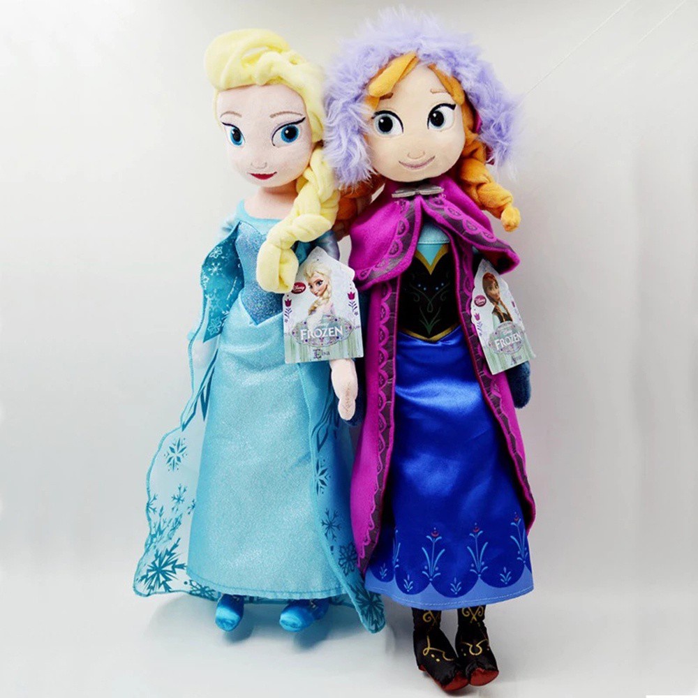 Búp Bê Nhồi Bông Hình Nhân Vật Hoạt Hình Frozen 40 / 50cm Độc Đáo