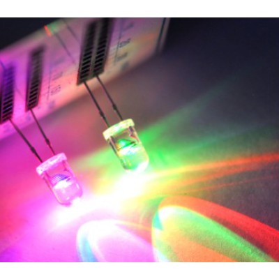 Túi 5 Led 7 màu nhấp nháy các loại 5MM, 3MM