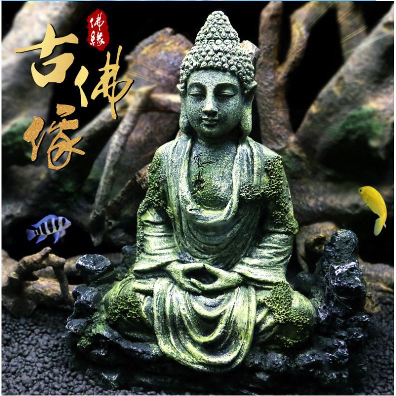 Tượng Phật trang trí hồ thủy sinh, bể cá cảnh, hòn non bộ