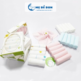 Khăn sữa sợi tre kháng khuẩn, siêu thấm hút 3 lớp Anminaza MẸ BÉ BON