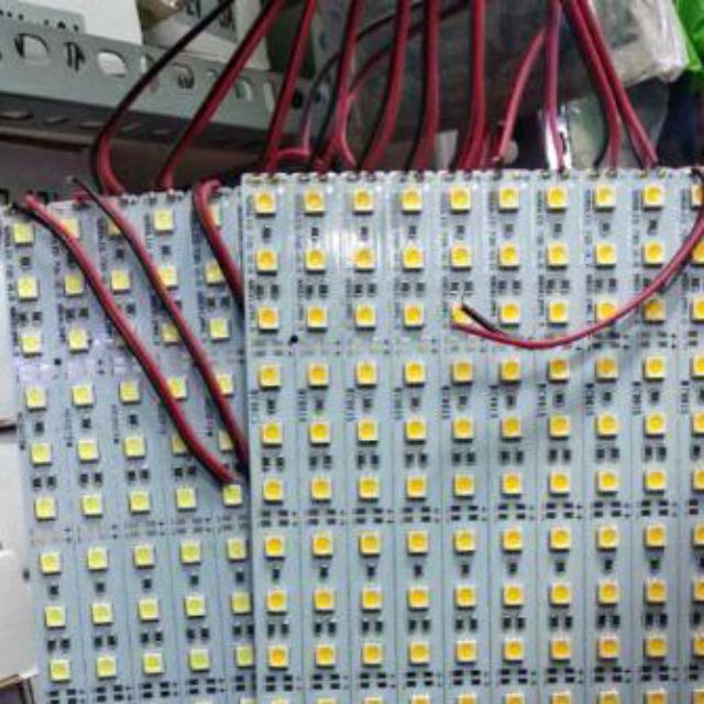 5 vỉ led 50 Thanh 5050 1 hàng 72 bóng ánh sáng trắng
