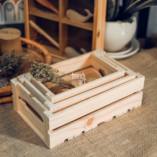 Khay gỗ pallet, két gỗ đa năng