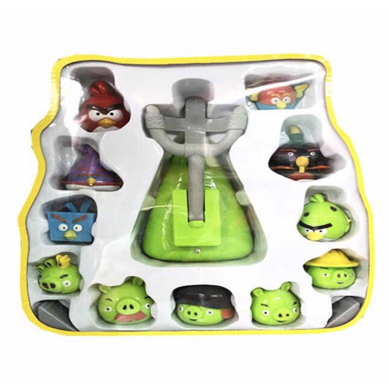 Hộp ná bắn chim Angry bird 1 ná + 11 con, 2288