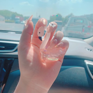 phụ kiện thiên nga chụp mẫu móng nail
