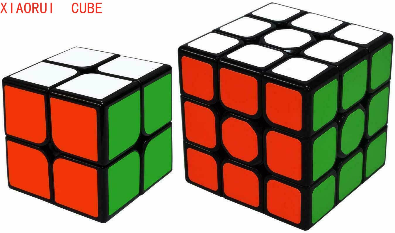 2 Khối Rubik Đồ Chơi Rèn Luyện Trí Não