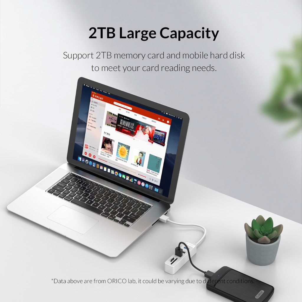 Bộ HUB ORICO TWU3-3AST/TWU32-3AST 5 Cổng USB3.0 USB2.0 SD/TF Cho Laptop/Máy Tính PC | BigBuy360 - bigbuy360.vn