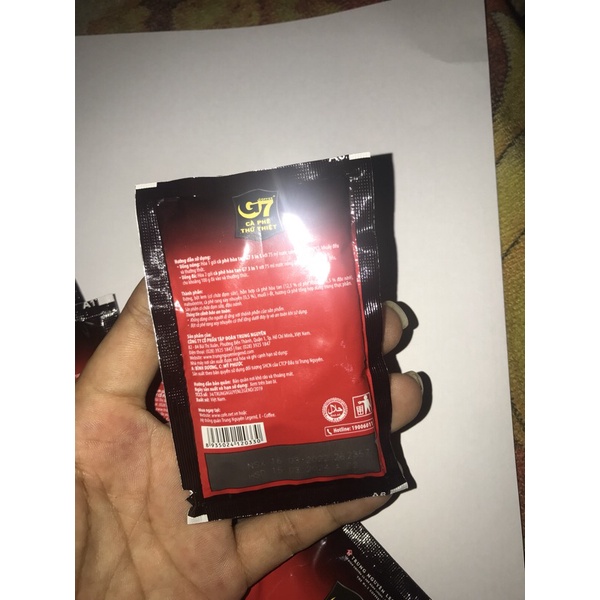 Cafe Trung Nguyên G7 gói 16g thơm ngon thứ thiệt