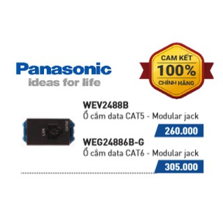 Ổ data dòng Gen X  Panasonic - WEV2488B (CAT5 ), WEG24886B-G (CAT6)