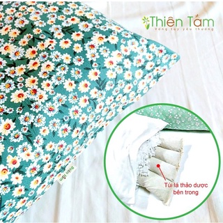 GỐI NGỦ THẢO DƯỢC 45X65 (2 ÁO)